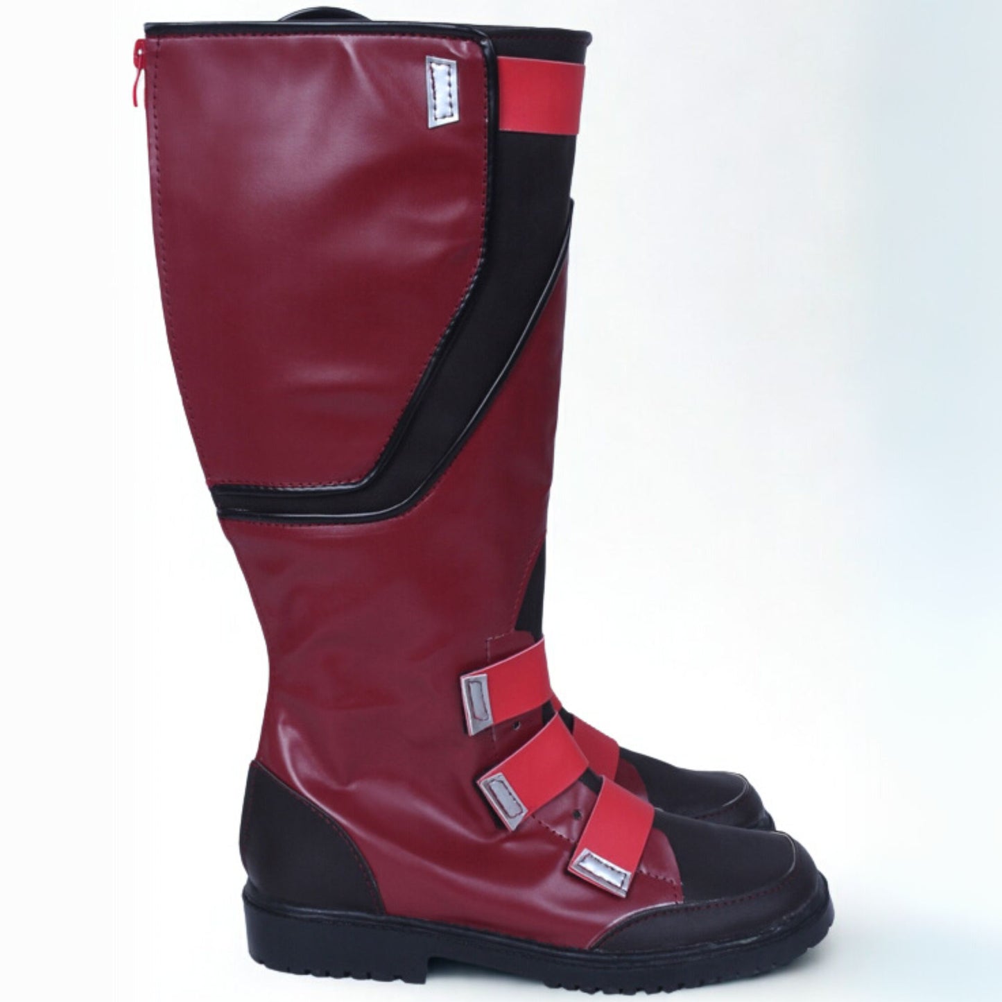 Captain America Black Cosplay Boots