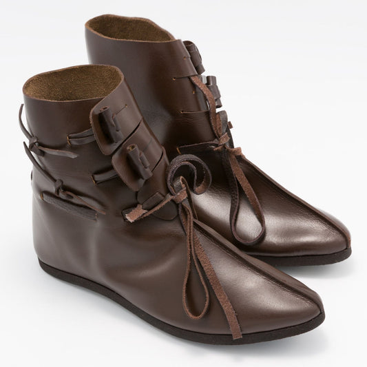 Viking Leather Ankle Boots