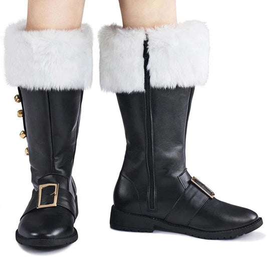 Customize Santa Claus Boots with Side Jingle Bells