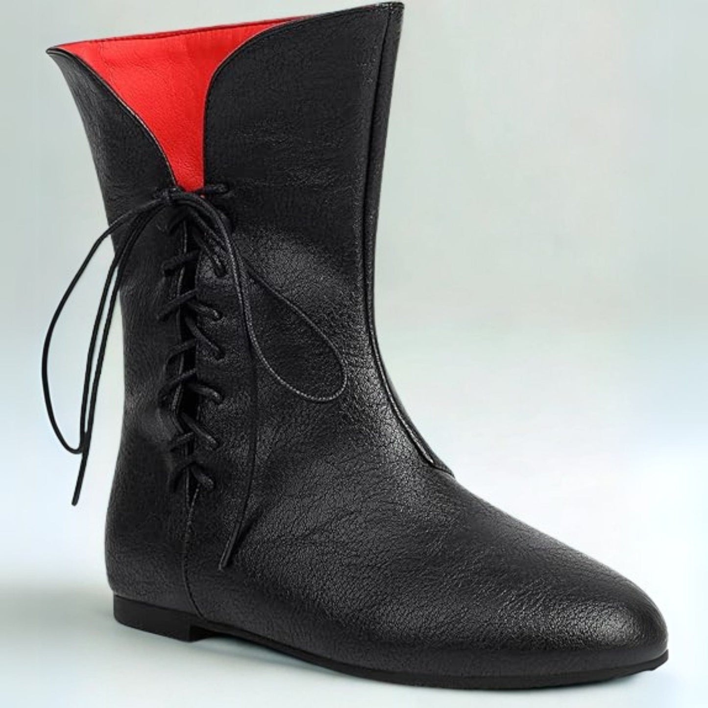 Vintage Flats Short Lace Up Boots
