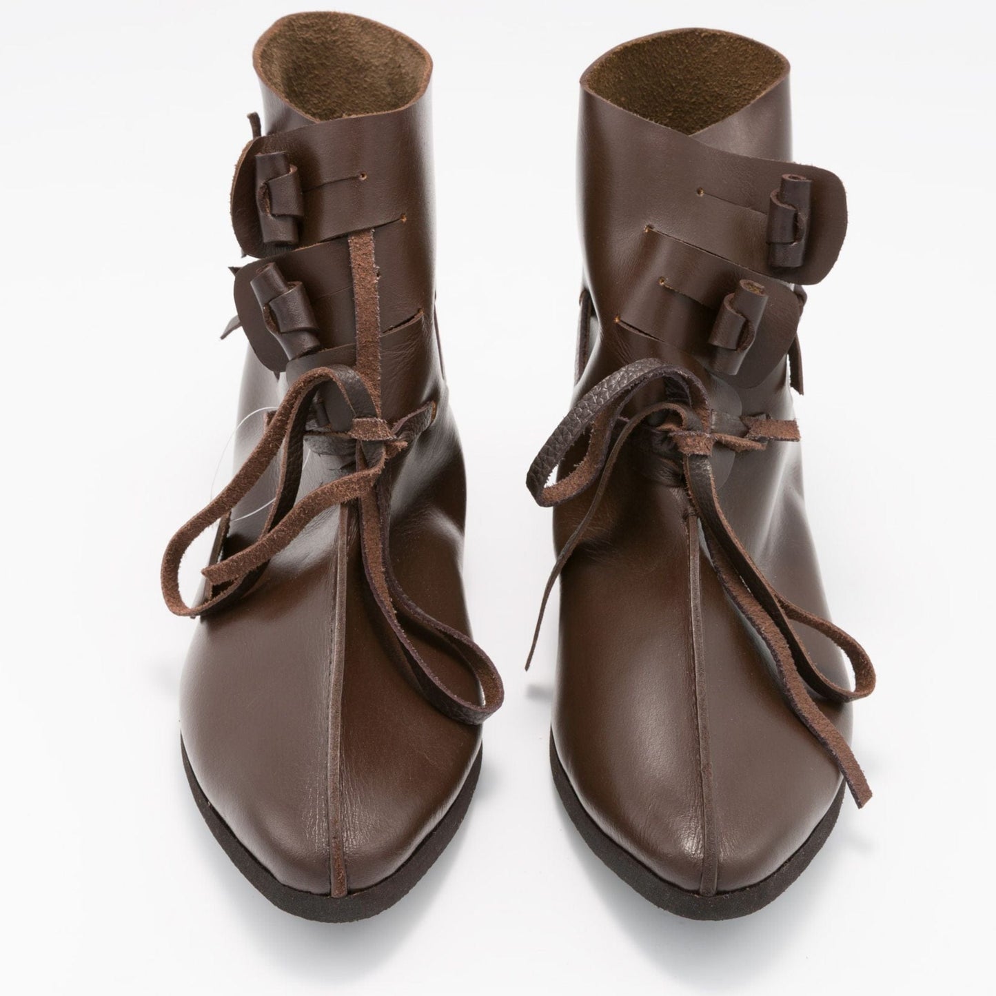 Viking Leather Ankle Boots