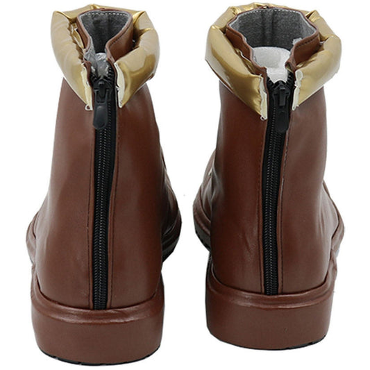 noirtide Anime Buggy Cosplay Boots, Men/Women Halloween Disguise Boots