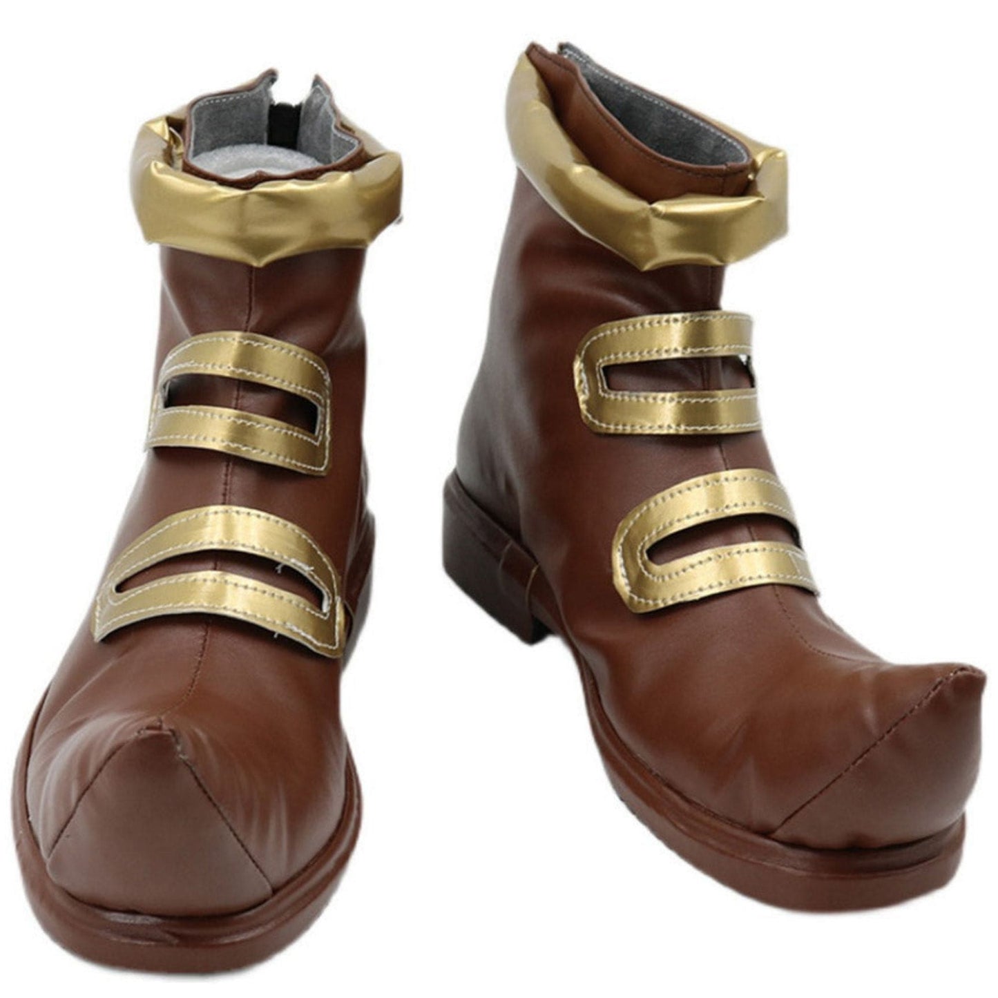 noirtide Anime Buggy Cosplay Boots, Men/Women Halloween Disguise Boots