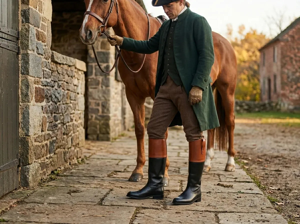 Colonial Riding Boots – Revolutionary War