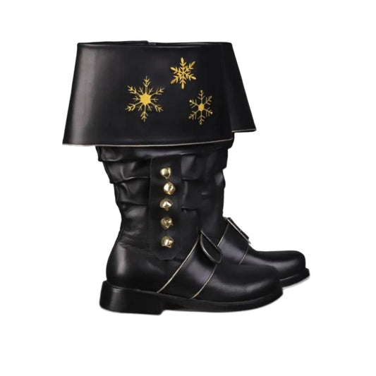 noirtide Custom-Made Embroidery Santa Calus Boots