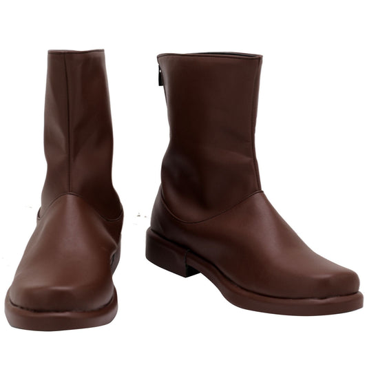 noirtide Obi-Wan Kenobi Cosplay Boots, Custom Made Halloween Cosplay Boots