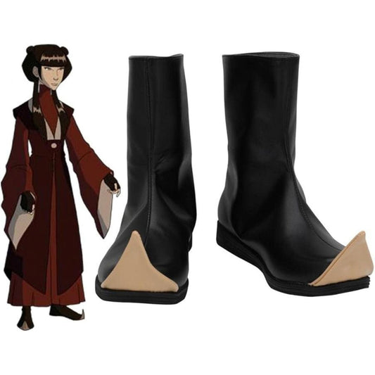 noirtide The Last Airbender Mai Cosplay Boots