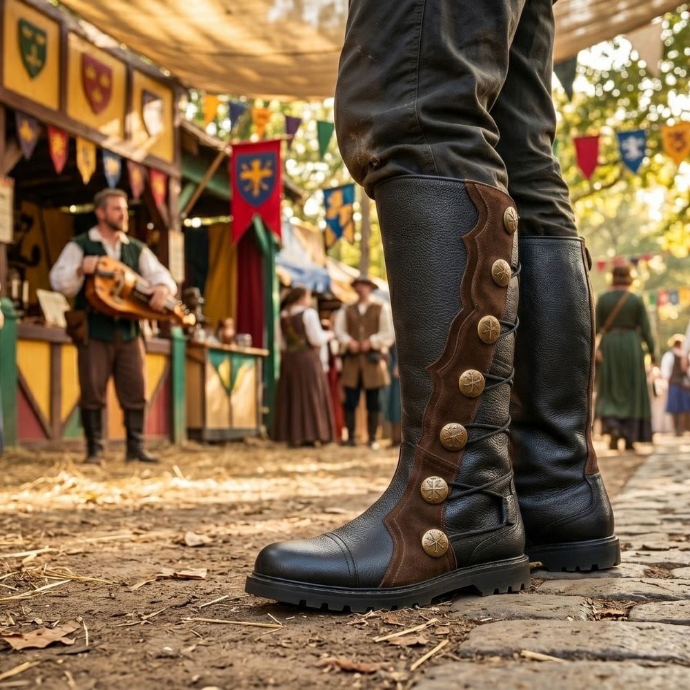 Customize Renaissance Knee High Boots