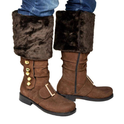Customize Santa Claus Boots with Side Jingle Bells