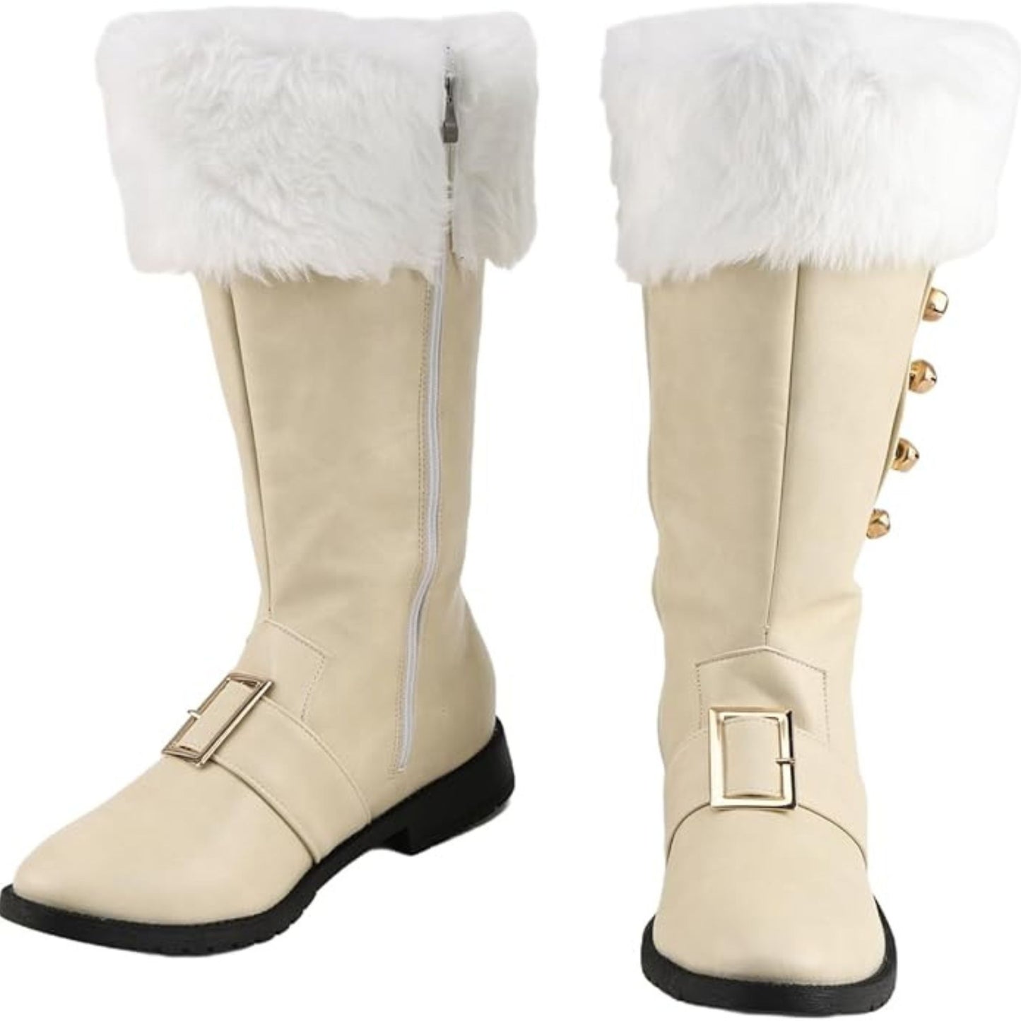 Customize Santa Claus Boots with Side Jingle Bells