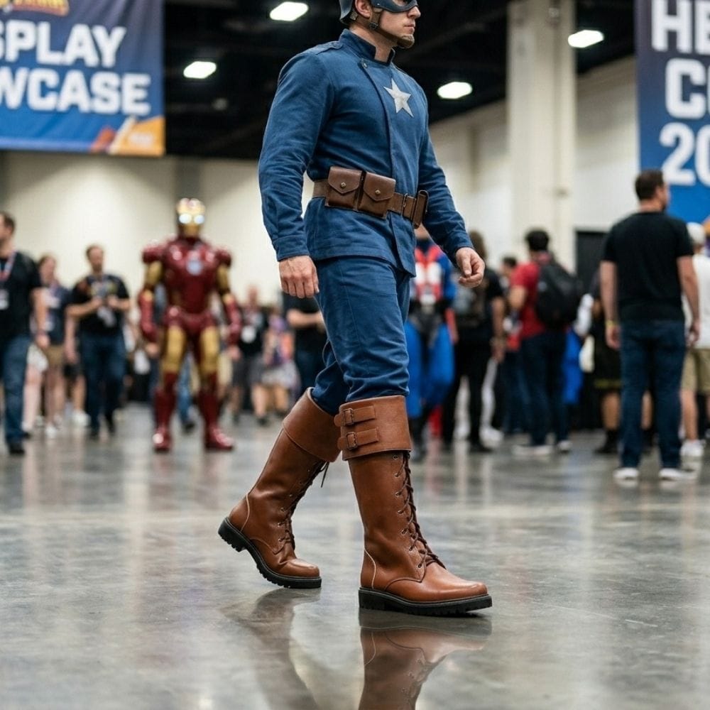 Customize Captain America Paratrooper Boots