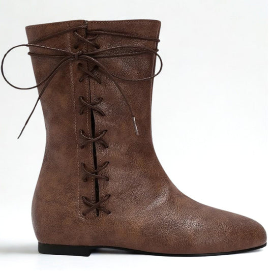 Vintage Flats Short Boots