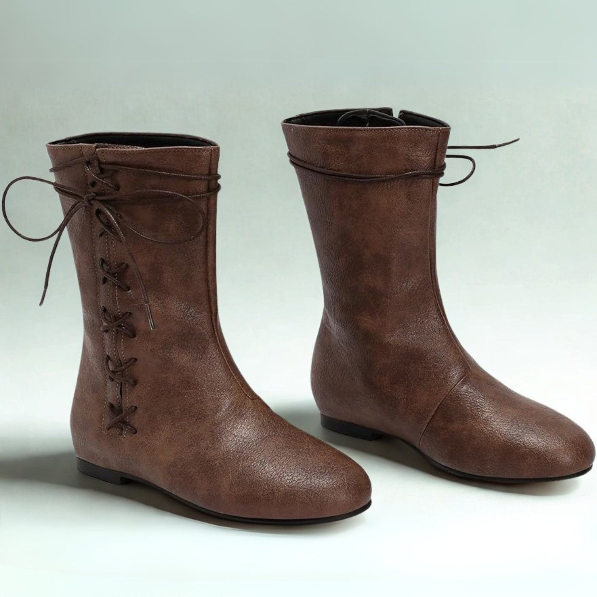 Vintage Flats Short Boots