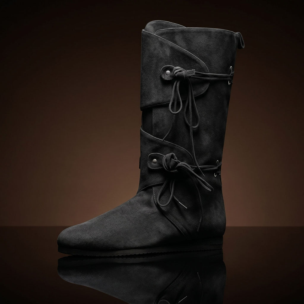 Customize Dual Strap Renaissance Pull On Ankle Boots