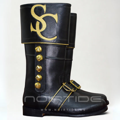 Customize Embroidery Santa Claus Boots