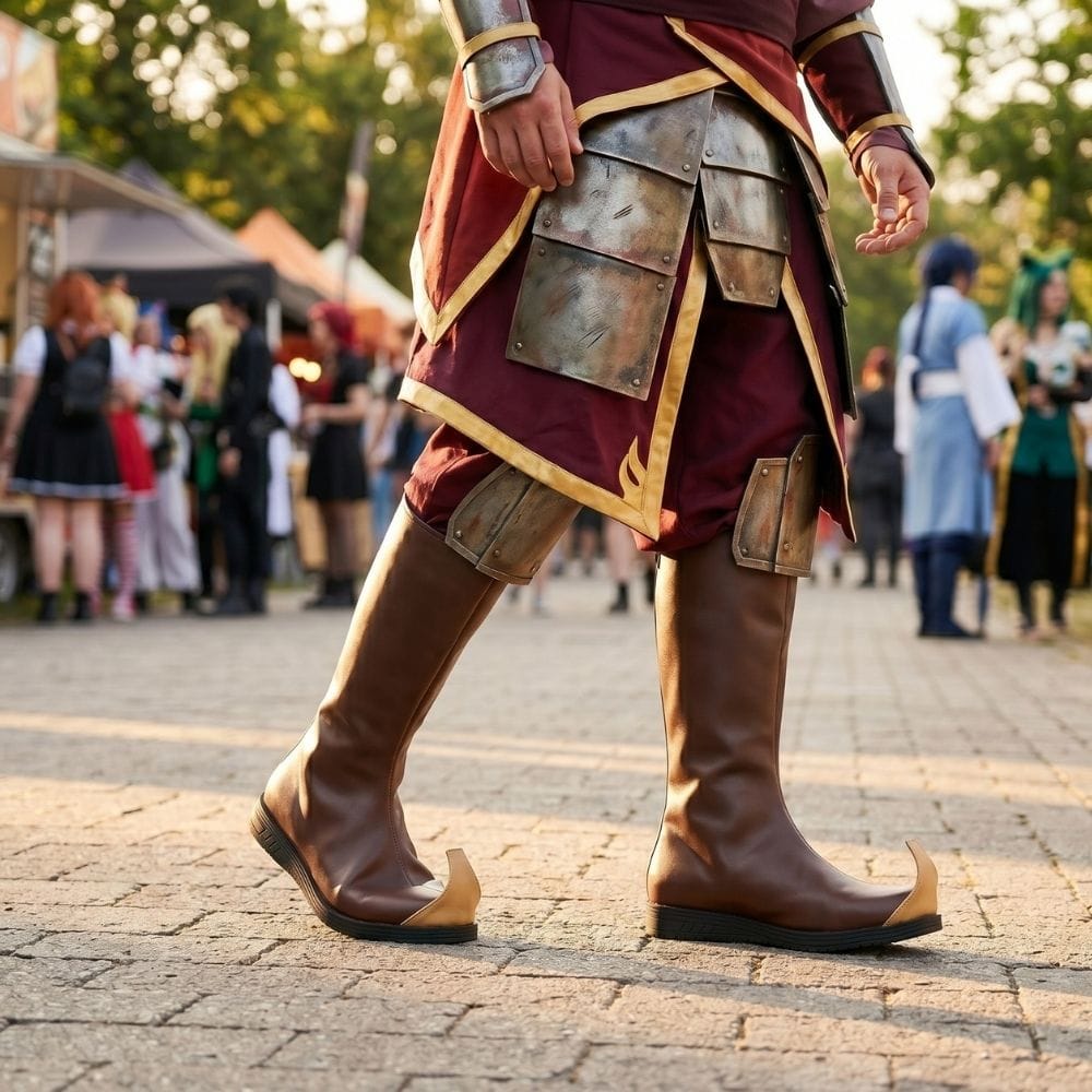 Customize The Last Airbender Zuko Uncle Iroh Cosplay Boots