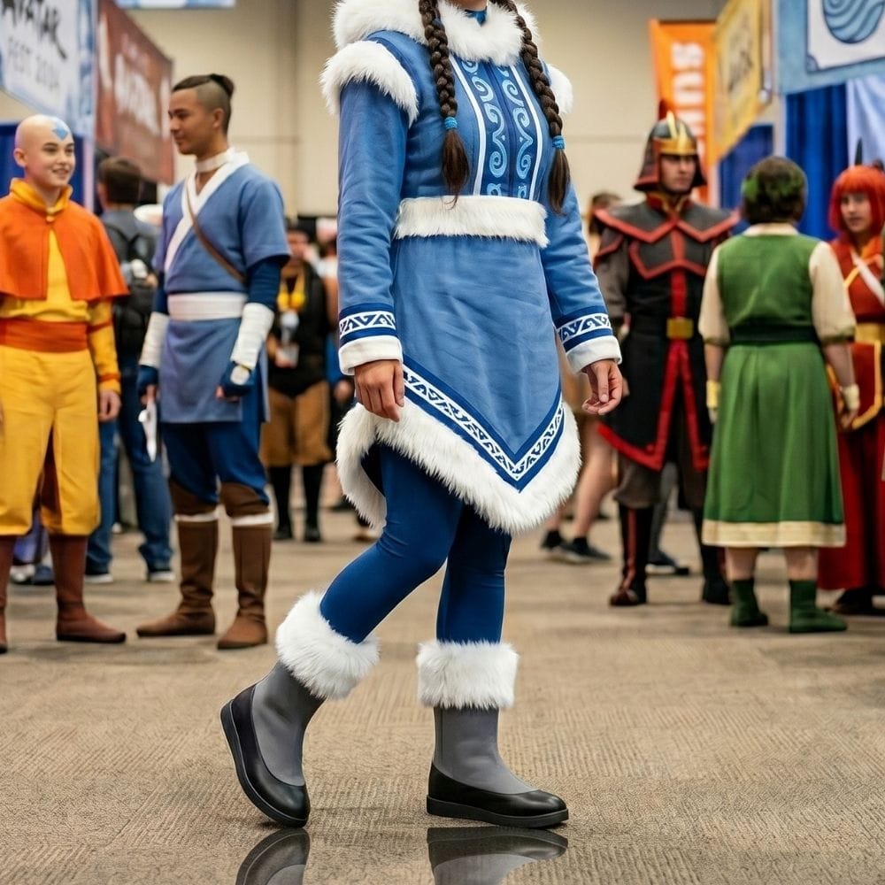 Customize Water Tribe Katara Cosplay Boots