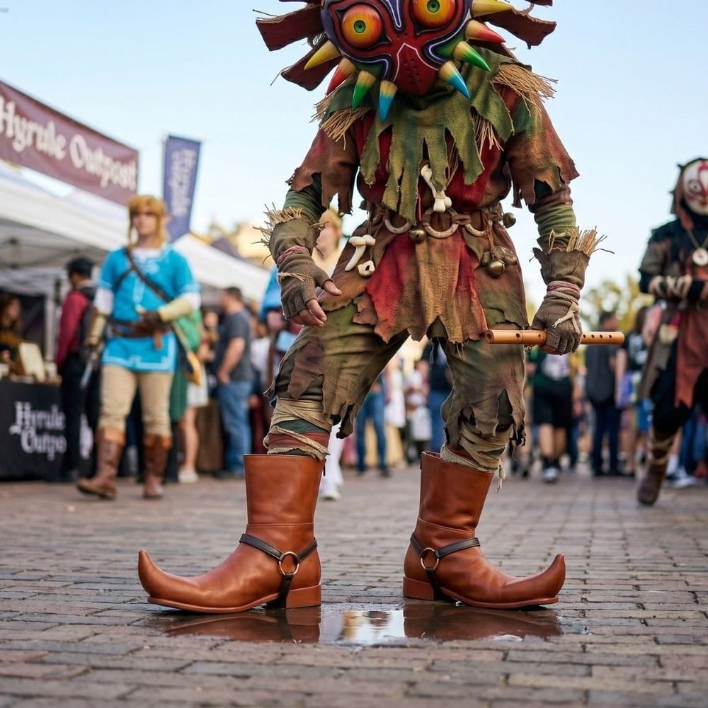 Customize Legend of Zelda Skull Kid Cosplay Boots