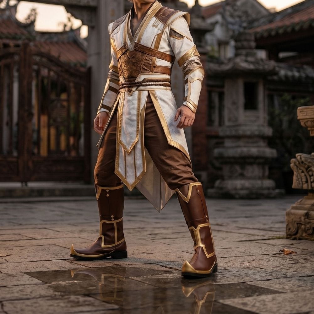 Customize Mortal Kombat 11 Fujin Cosplay Boots