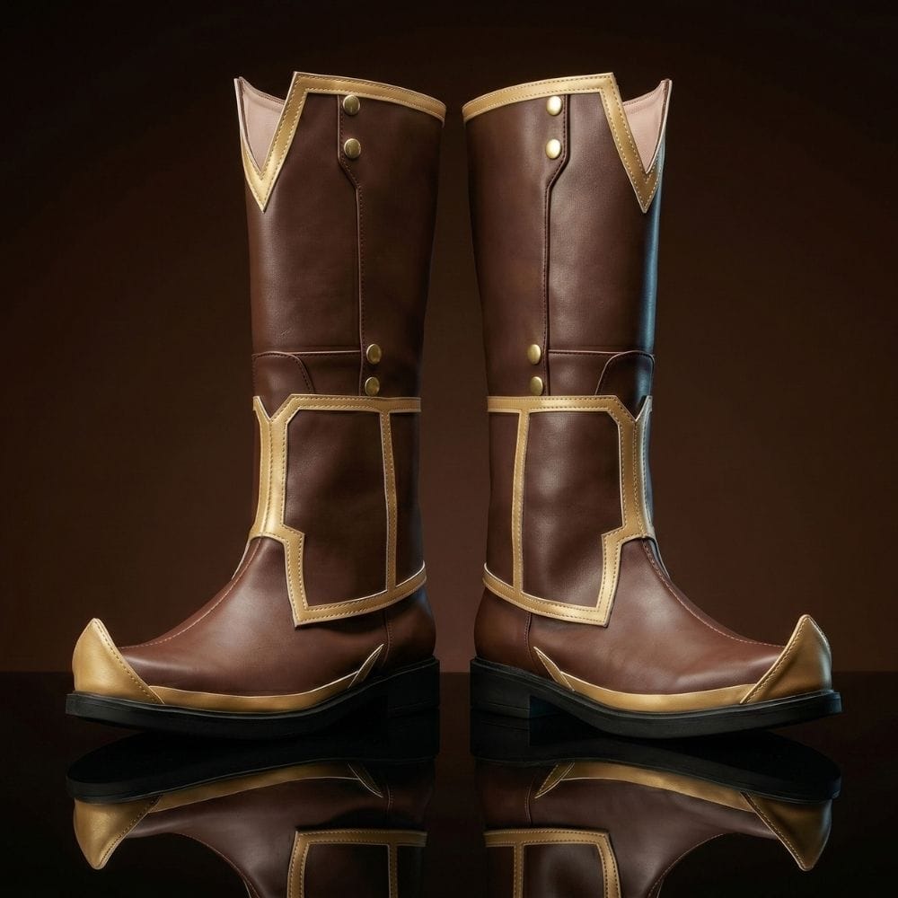 Customize Mortal Kombat 11 Fujin Cosplay Boots