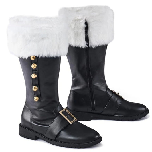 Customize Santa Claus Boots with Side Jingle Bells