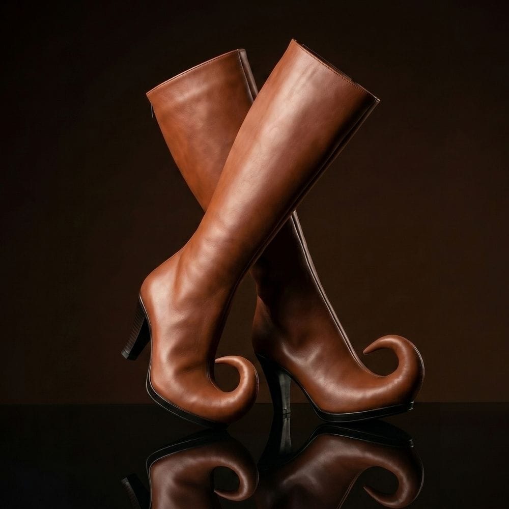 Customize Charlotte Perospero Cosplay Boots, Cake Island Long Boots