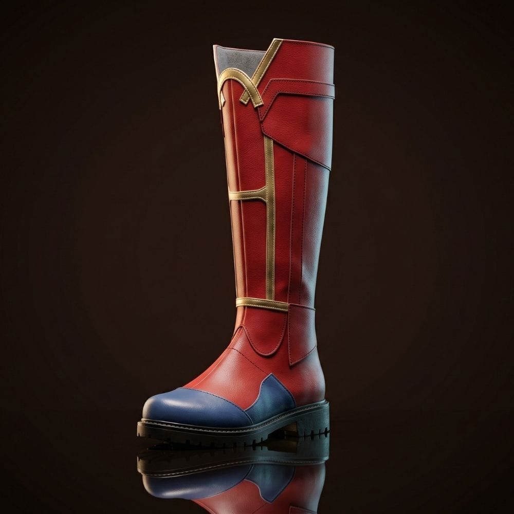 Customize Captain Marvel Cosplay Boots
