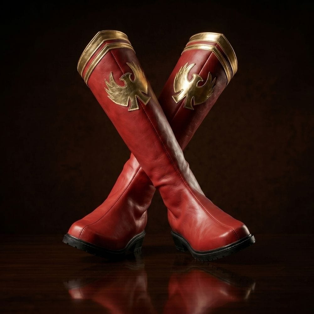 Customize The Boys Homelander Red Cosplay Boots