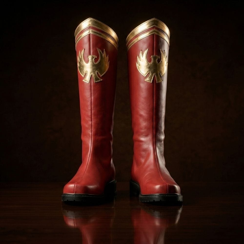 Customize The Boys Homelander Red Cosplay Boots