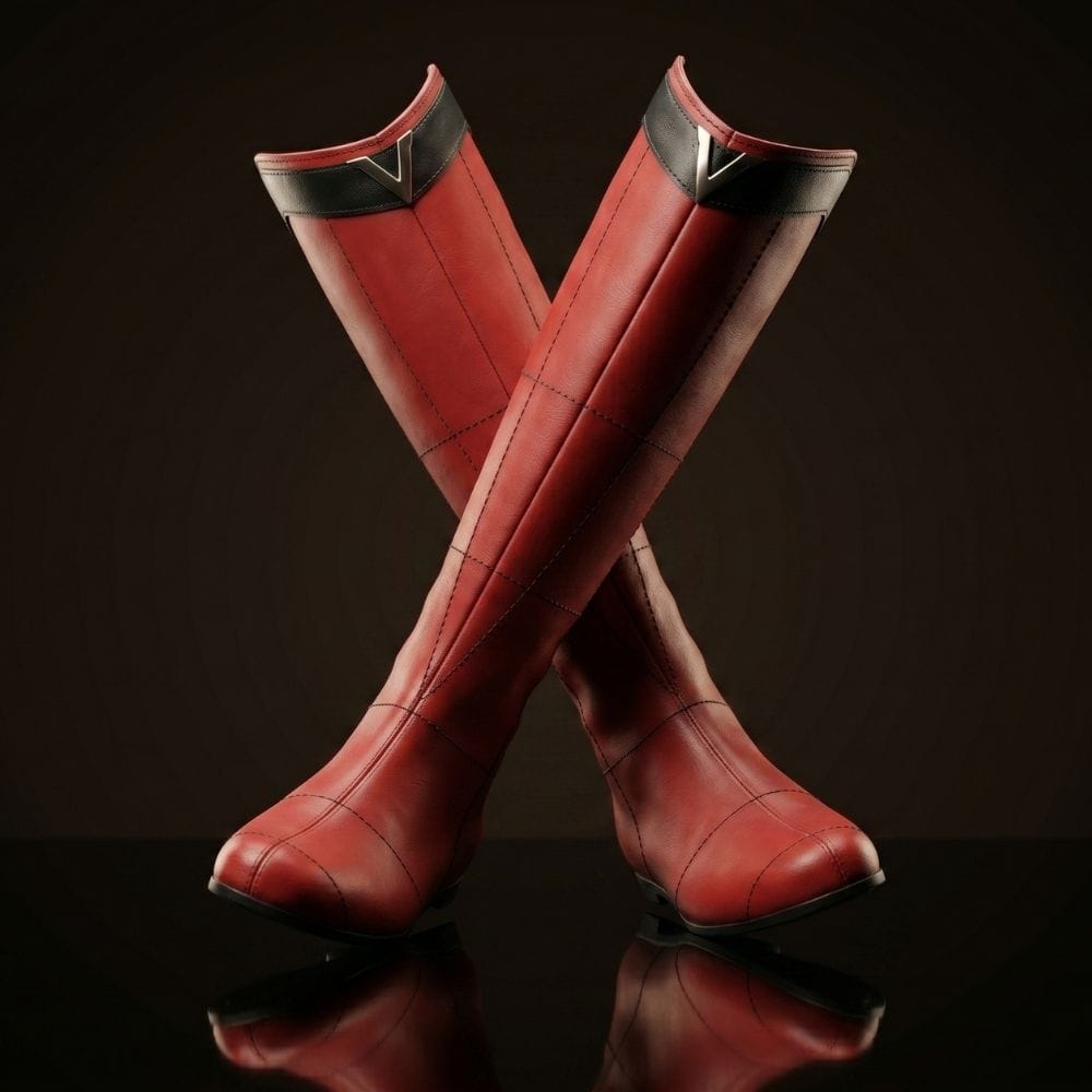 Customize Spider-Man Homecoming Red Boots