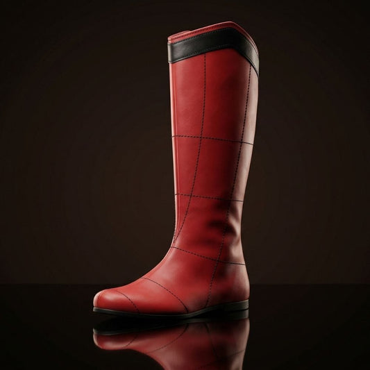 Customize Spider-Man Homecoming Red Boots