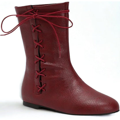 Vintage Flats Short Boots