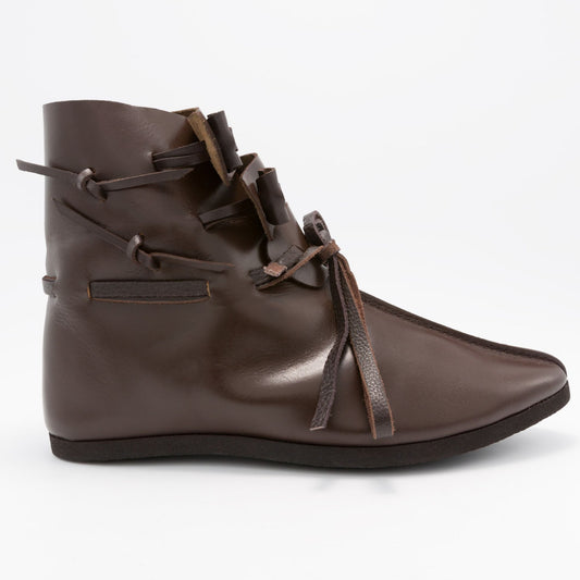 Viking Leather Ankle Boots