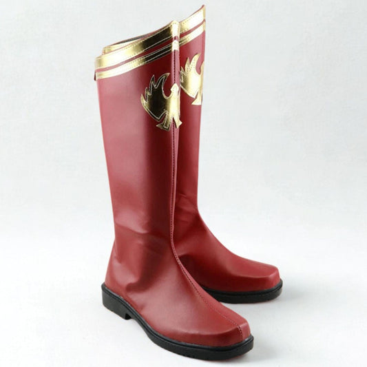 The Boys Homelander Red Cosplay Boots