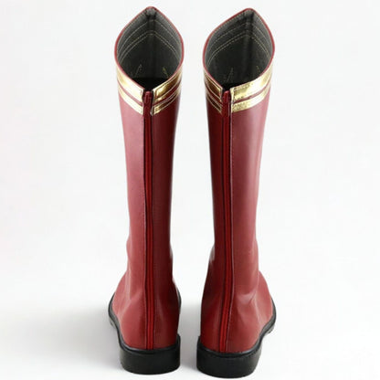 The Boys Homelander Red Cosplay Boots