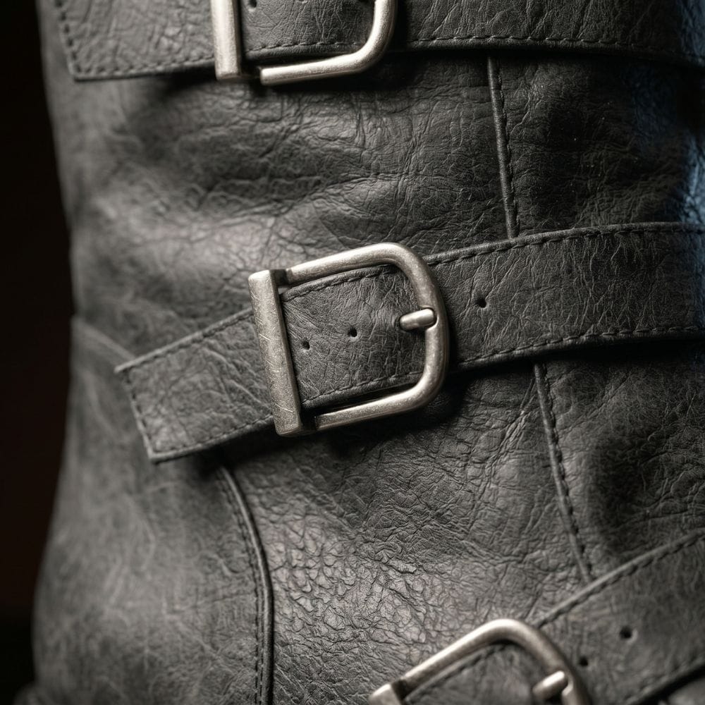 Customize Multi-Buckle Knee High Renaissance Boots