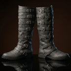 Customize Multi-Buckle Knee High Renaissance Boots