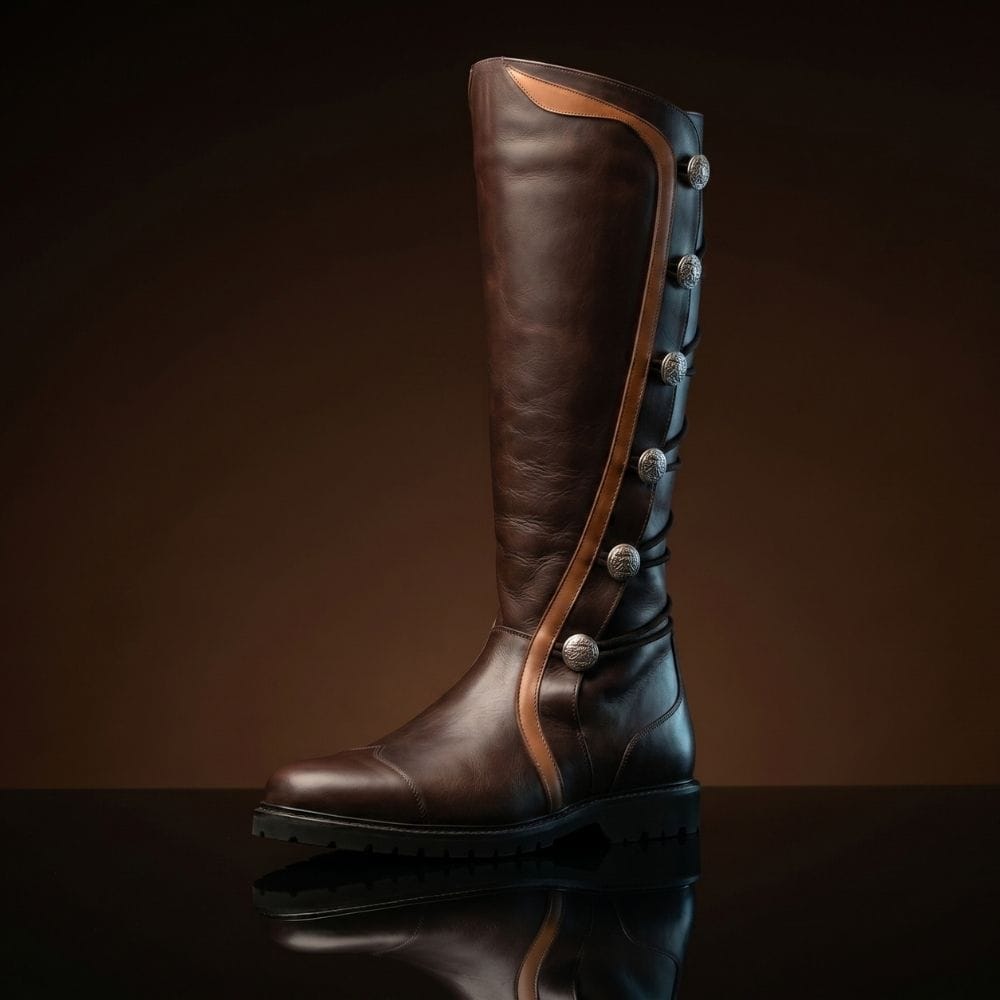 Customize Knee High Custom Renaissance Boots