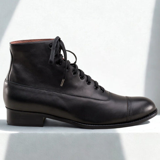 Men's Vintage Lace-Up Boots