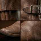 Customize Men's Lace Up Viking custom Boots, Medieval High Boots