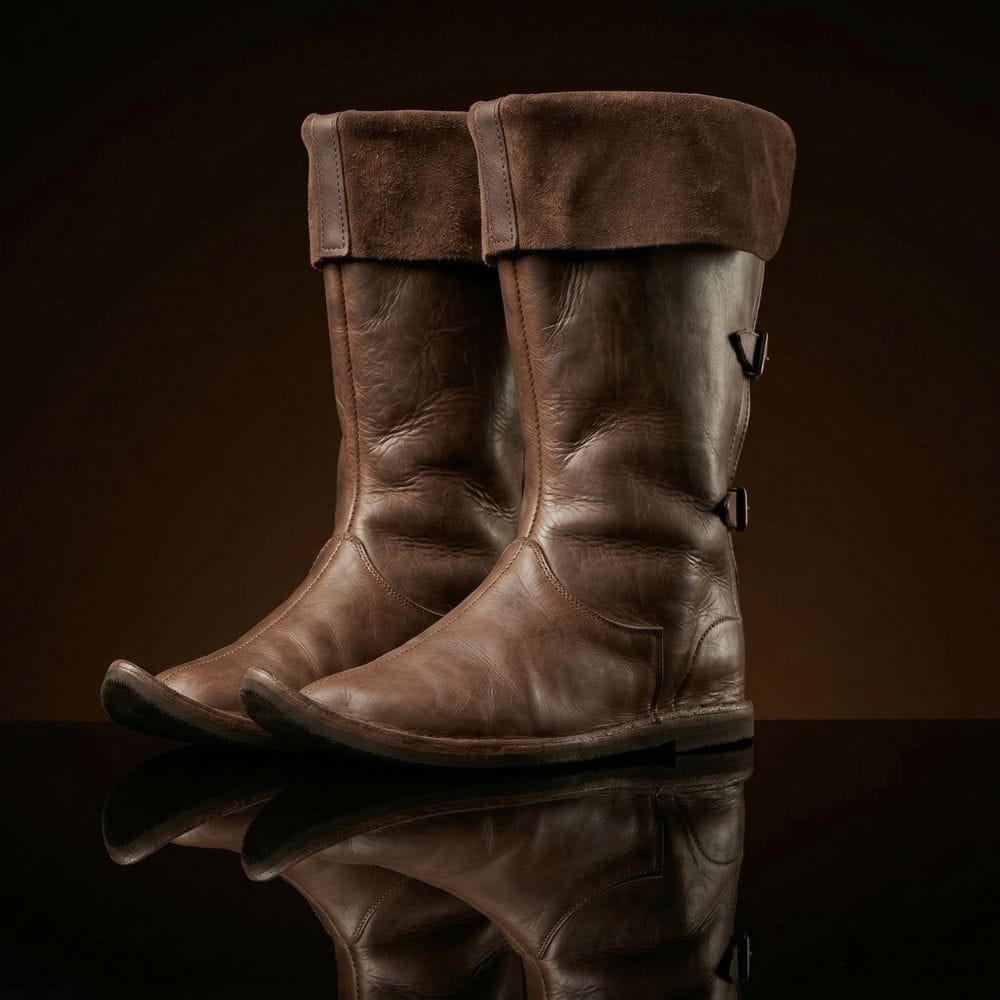 Customize Men's Lace Up Viking custom Boots, Medieval High Boots