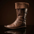 Customize Men's Lace Up Viking custom Boots, Medieval High Boots
