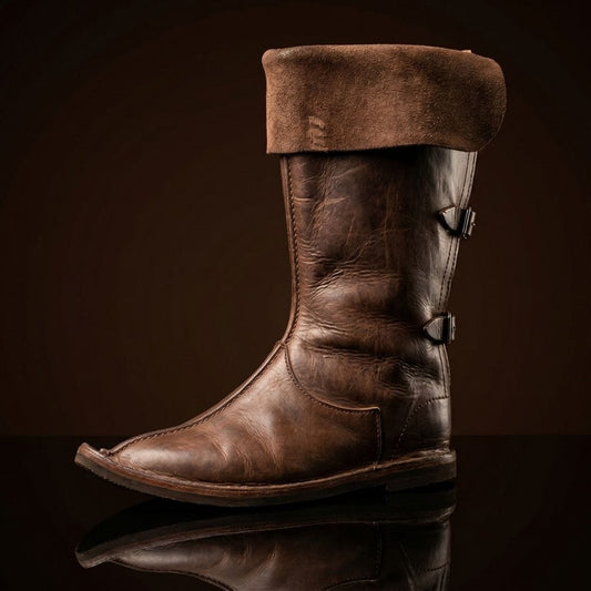 Customize Men's Lace Up Viking custom Boots, Medieval High Boots