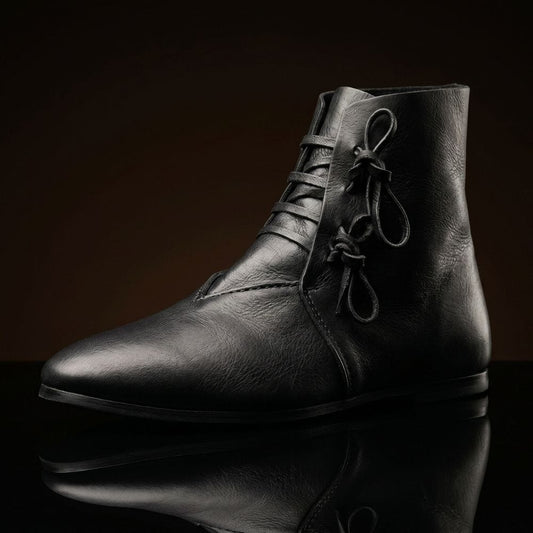 Customize Leather Viking Boots