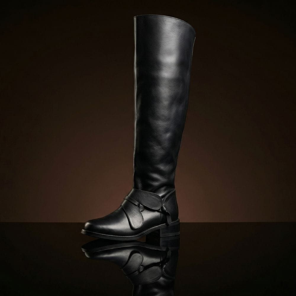Customize Marlborough Bucket Top Knee High Boots