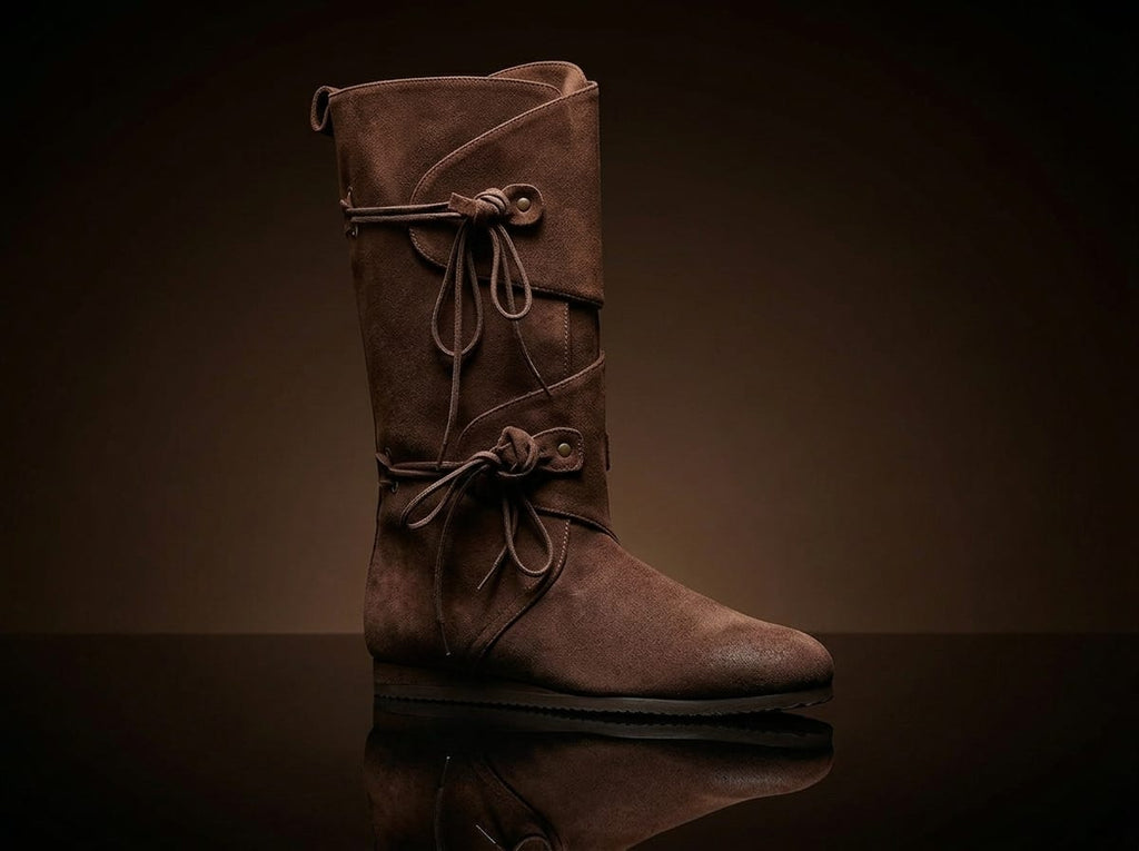 Customize Dual Strap Renaissance Pull On Ankle Boots