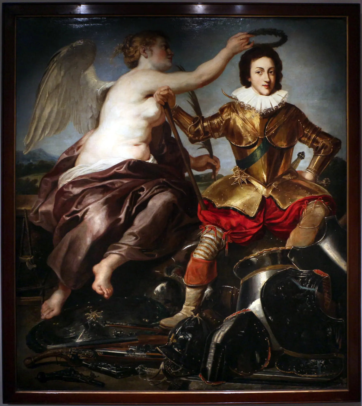 Louis XIII Crowned by Victory — Workshop of Peter Paul Rubens, c. 1620–25