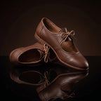 The Allegri Flat — Renaissance Tie Shoes