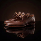 The Allegri Flat — Renaissance Tie Shoes