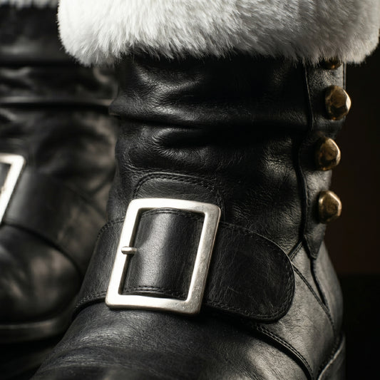 Customize Santa Claus Boots with Side Jingle Bells